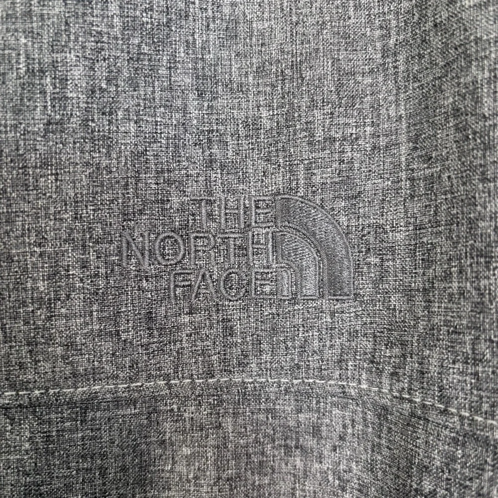 North Face Jacket Mens‎ XL Charcoal Lightweight Windwall Fleece Lined